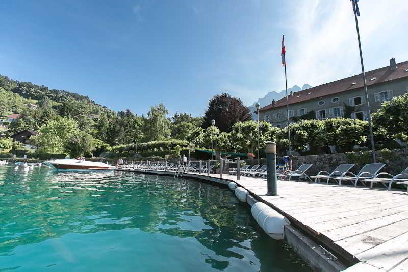Abbaye De Talloires Bagian luar foto