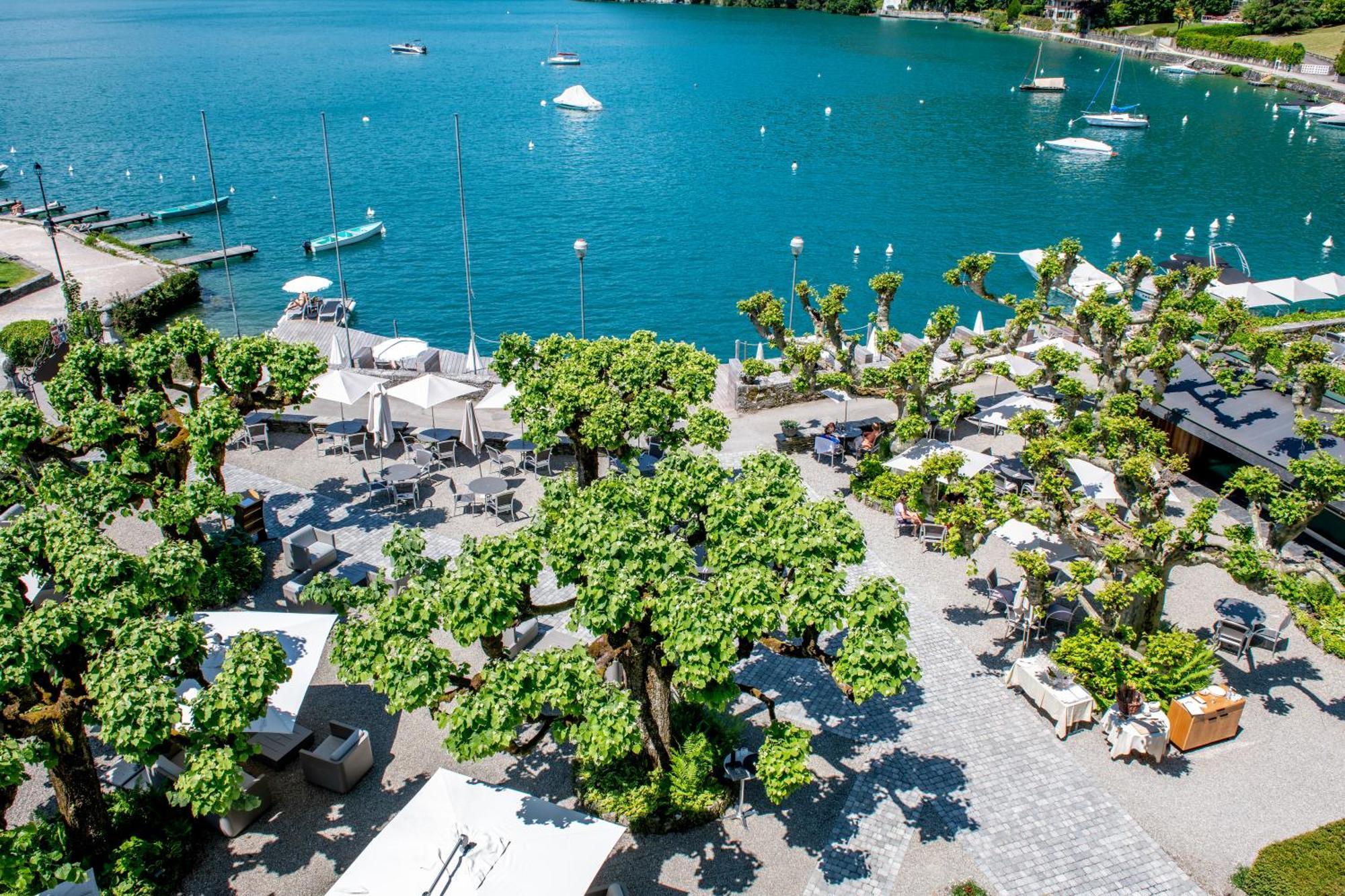 Abbaye De Talloires Bagian luar foto